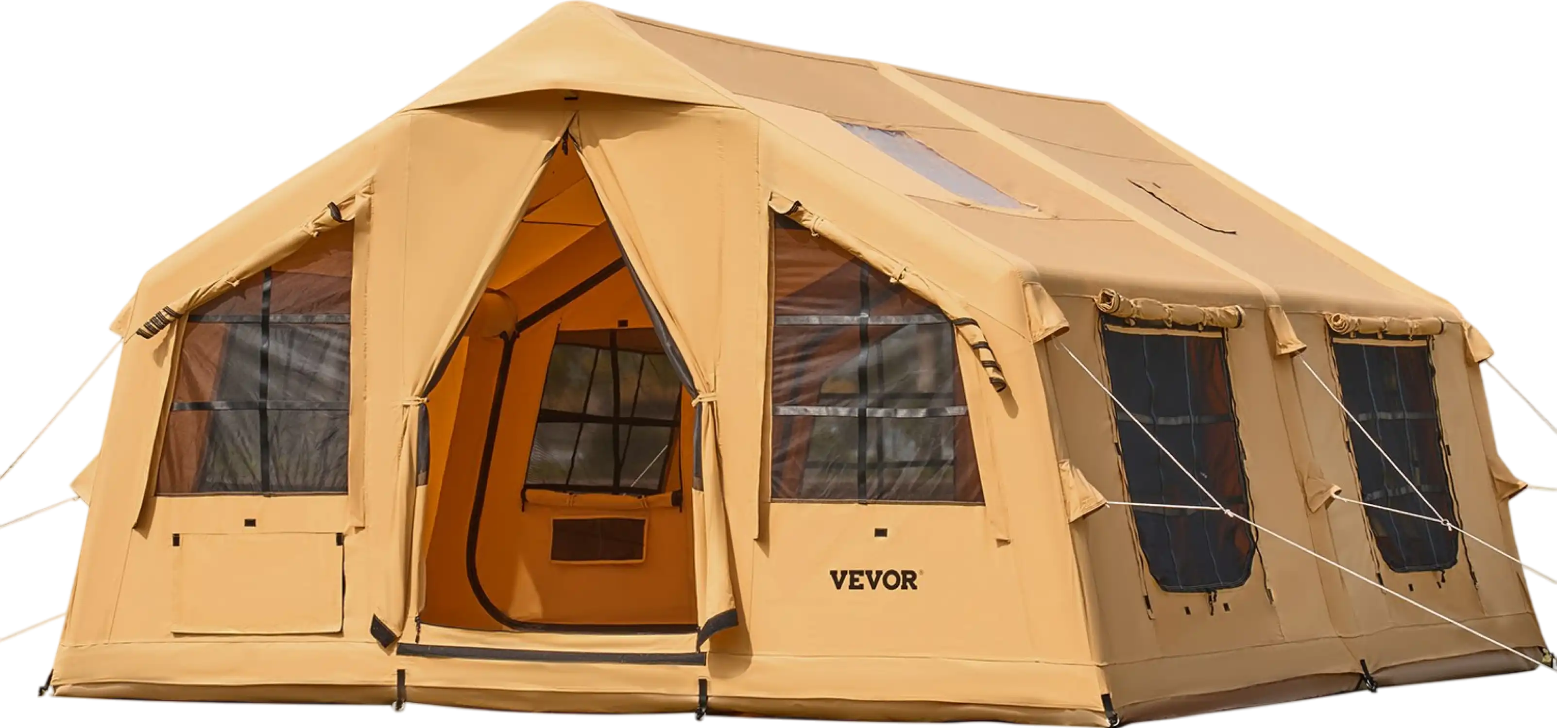 Vevor Inflatable Camping Tent 12-16 Person Capacity with Pump New