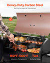 Vevor Wood Pellet Grill Smoker 500°F Max Temp 456 Sq.in Cooking Area New