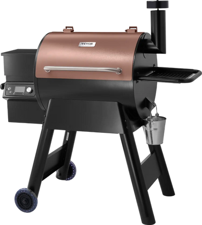 Vevor Wood Pellet Grill Smoker 500°F Max Temp 575 Sq.in Cooking Area New