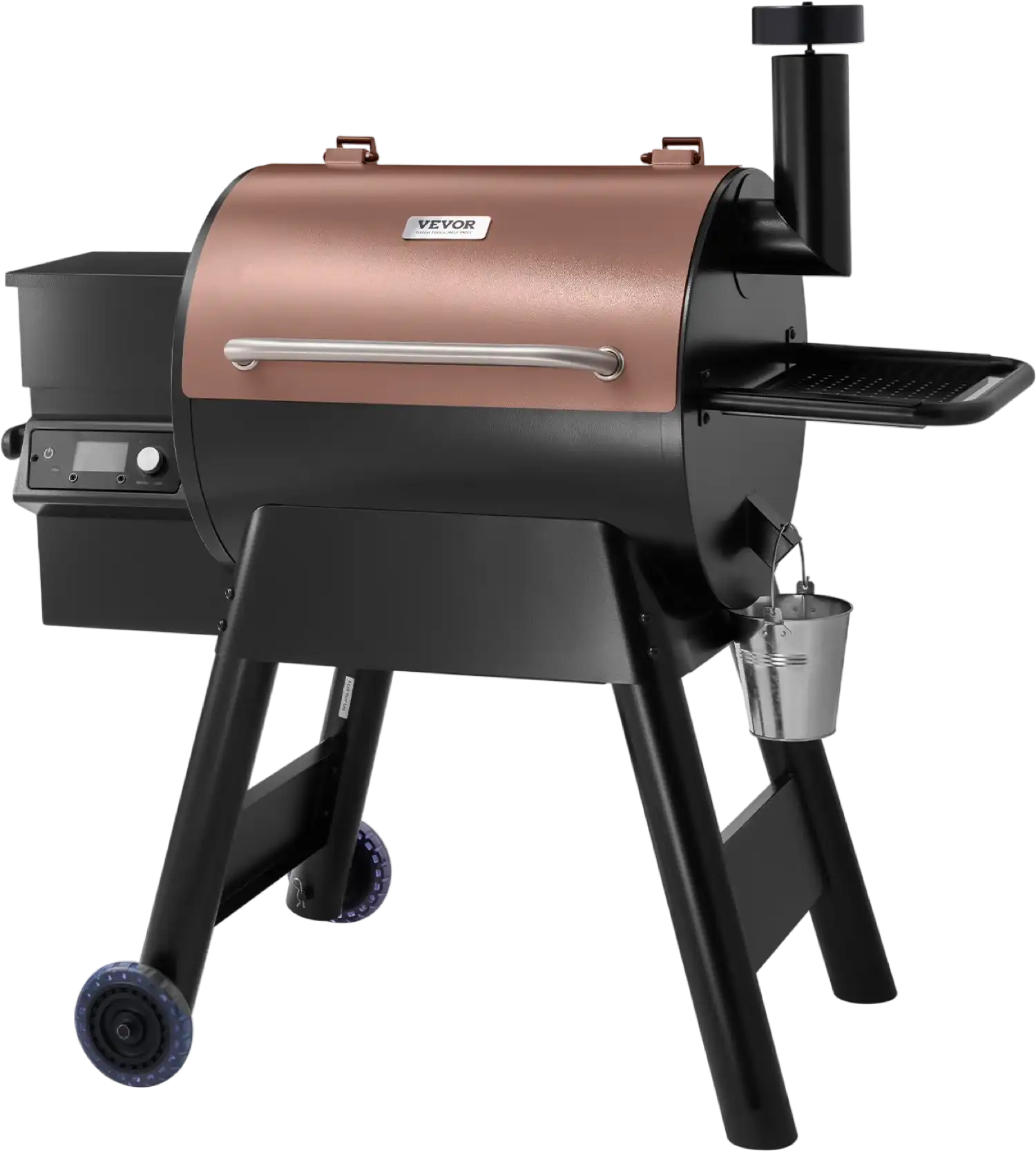 Vevor Wood Pellet Grill Electric Smoker 575 Sq. In. with WiFi Control 500°F Max Temperature New