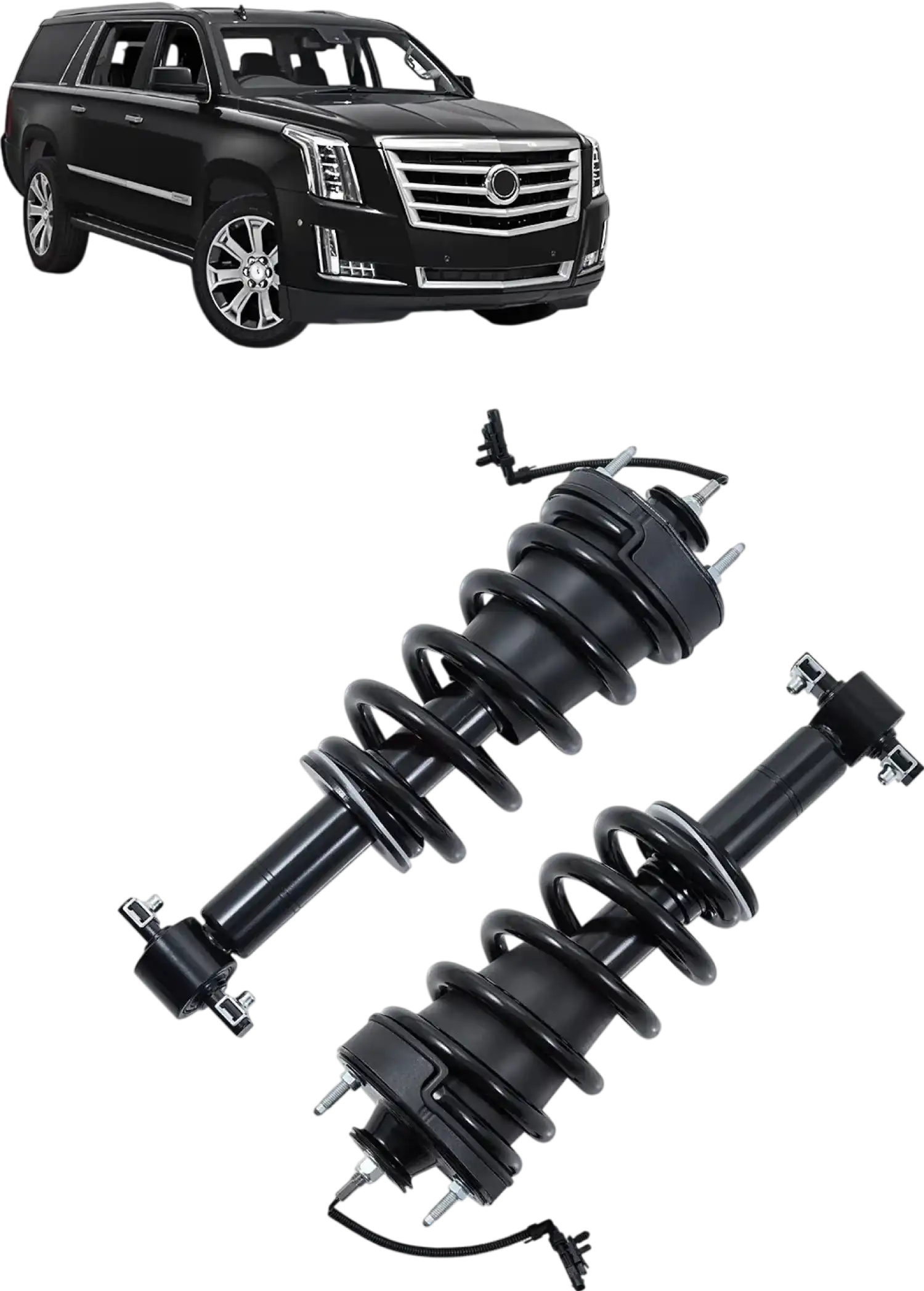 Vevor Front Air Shock Absorber Strut 2pcs Compatible with Cadillac Chevrolet GMC New