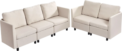 Vevor Modular Sectional Sofa 5-Seater with Hidden Storage New