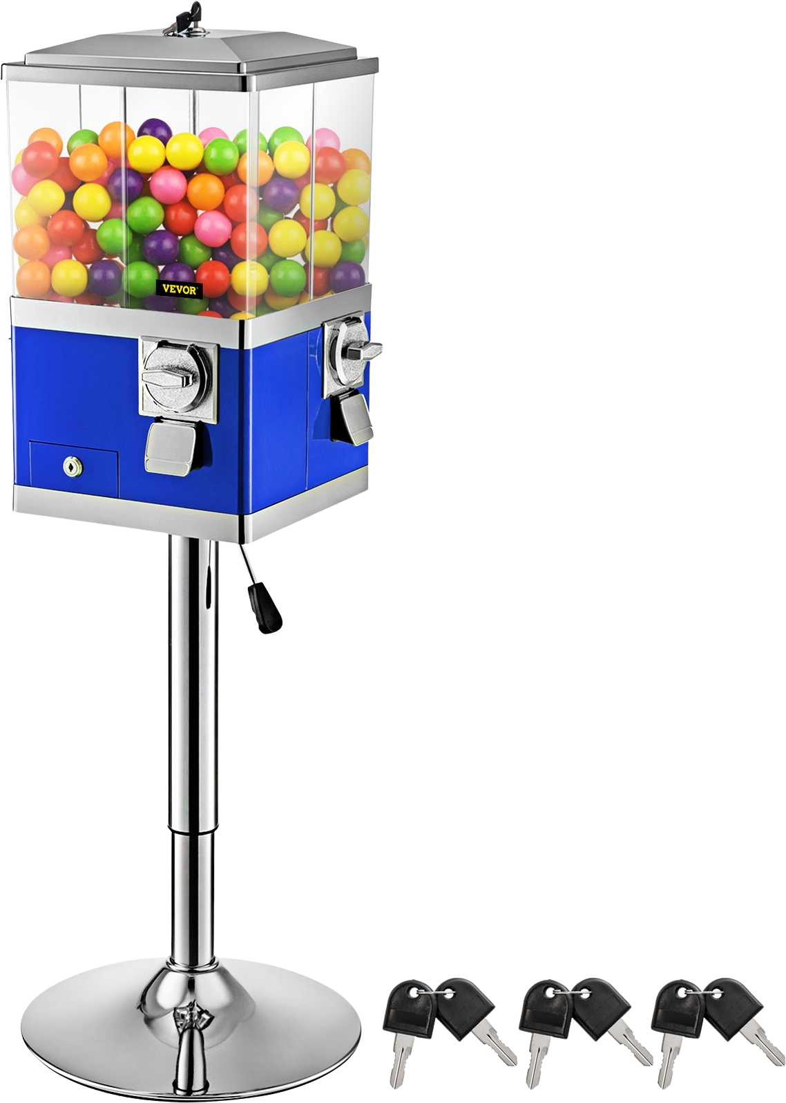 Vevor Vending Machine Candy Dispenser 4 Compartments Rotatable New