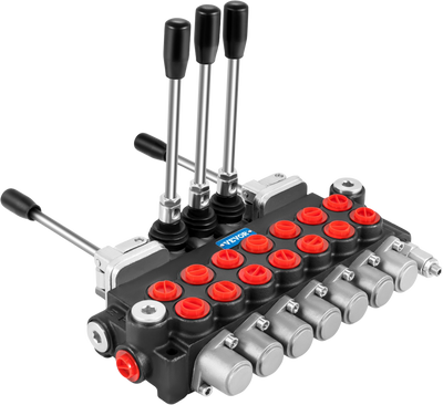 Vevor Hydraulic Directional Control Valve 7-Spool 11 GPM 4500PSI New