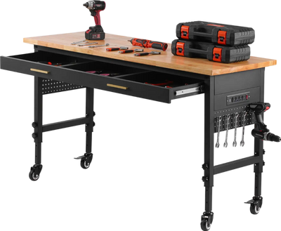 Vevor Work Bench on Wheels 60