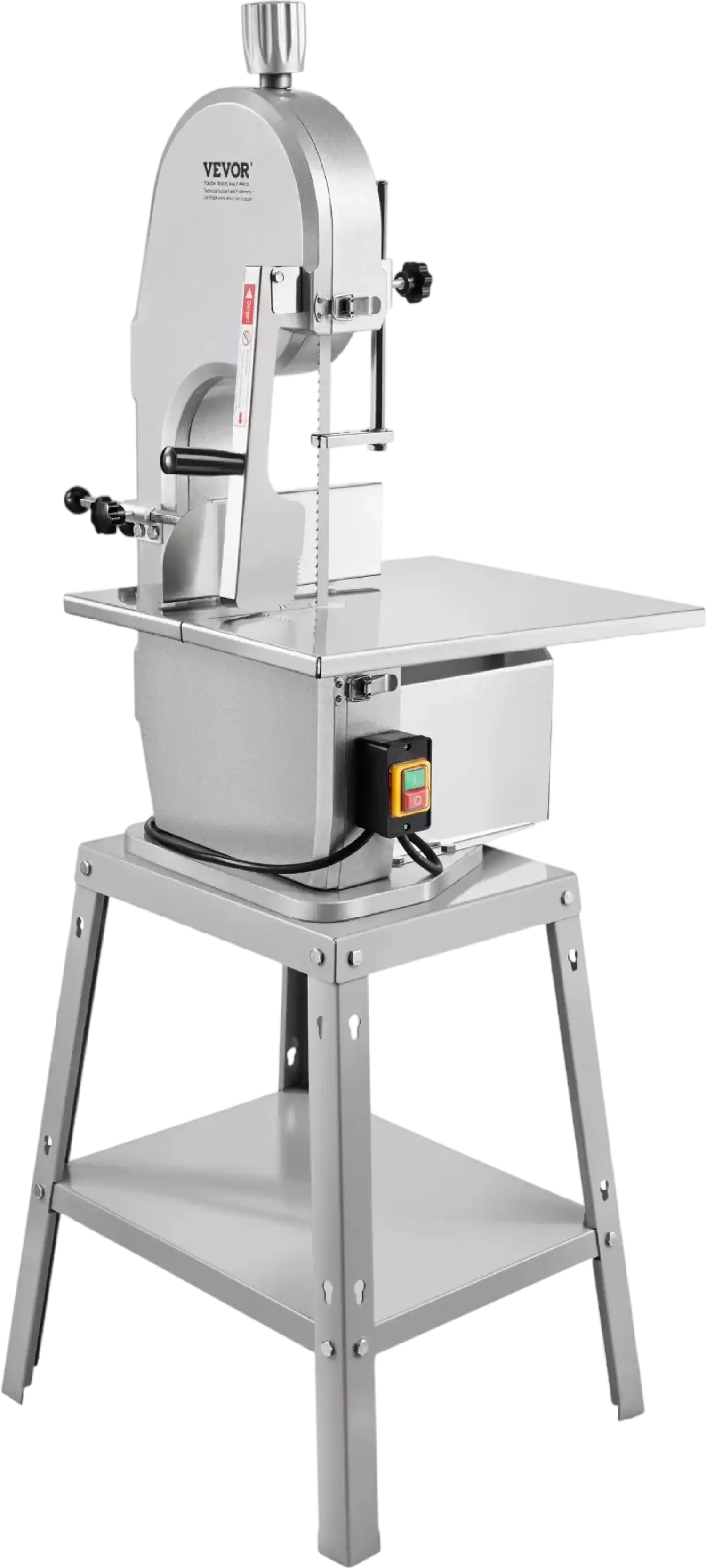Vevor Electric Bandsaw with Stainless Steel Worktable 1800W New