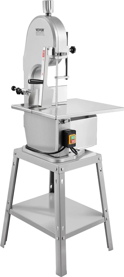 Vevor Electric Bandsaw with Stainless Steel Worktable 1800W New