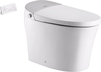 Vevor Smart Toilet Elongated Auto Freshening with Heated Seat Remote Control New