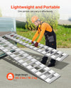 Vevor Loading Ramp Set 94" x 15" Aluminum with Anti-Slip Plates 6000 lbs Load New