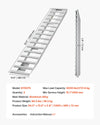 Vevor Loading Ramp Set 94" x 15" Aluminum with Anti-Slip Plates 6000 lbs Load New