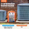 Vevor Refrigerant Recovery Machine Portable 3/4 HP with High Pressure Protection 120V New