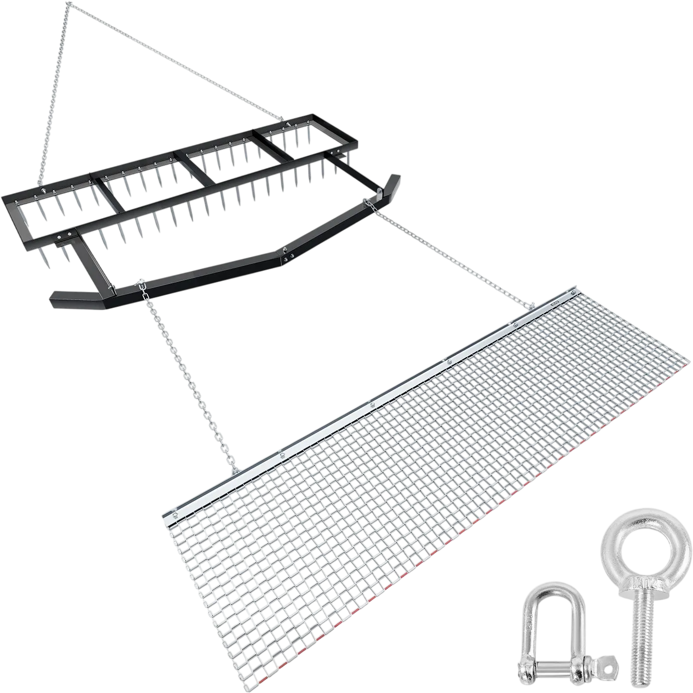Vevor Driveway Grader with Chain Harrow 6 ft. Tow-Behind New