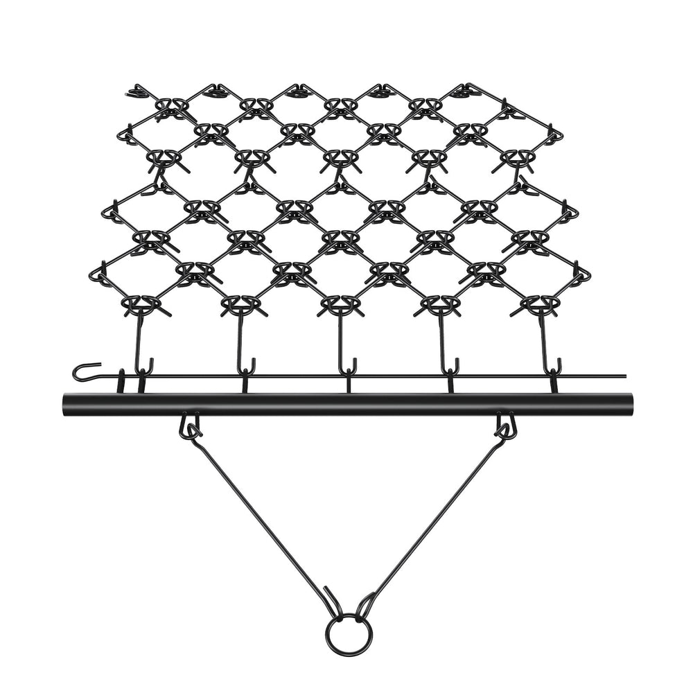 Vevor Drag Harrow 4' x 4' Heavy-Duty Chain Mat with 69 Teeth New