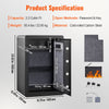 Vevor Biometric Safe 2.2 Cu. Ft. Capacity Steel Construction 15.75" x 13" x 23.6" New