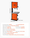Vevor Woodworking Band Saw 18" with 27" x 20" Table 2240W 3 HP Motor New
