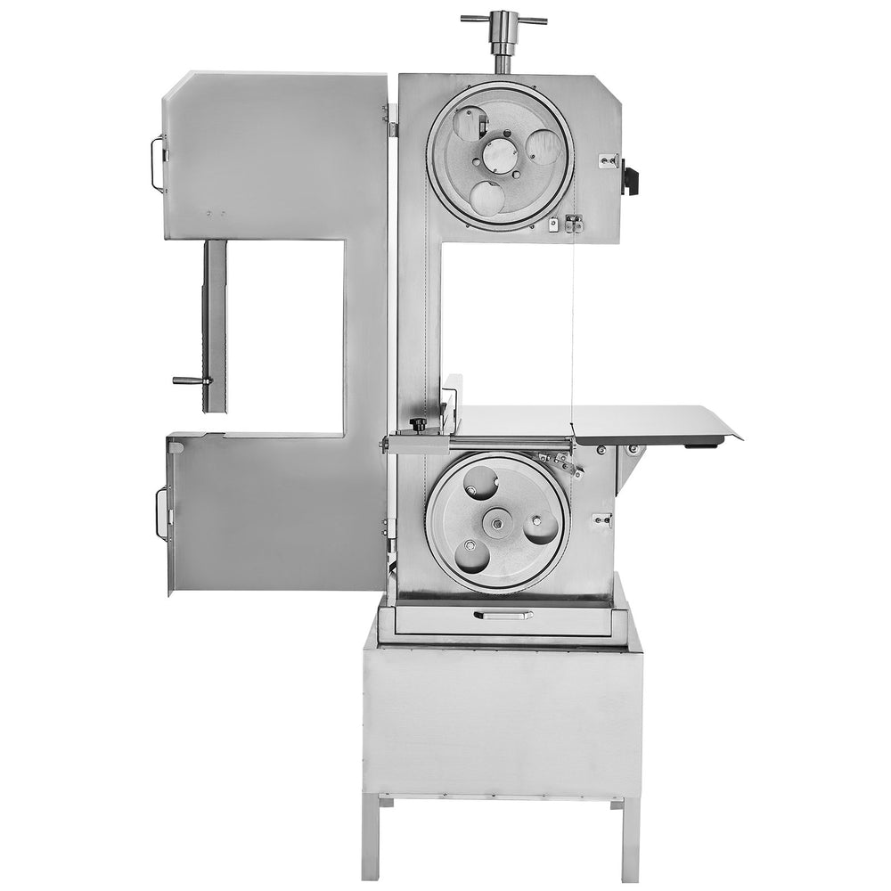 Vevor Commercial Electric Meat Bandsaw 2200W Stainless Steel 0.16"-8.7" Cut Thickness New