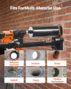 Vevor Diamond Core Drill Rig with 10 Bits Dual Speed Wet & Dry Drilling 2500W New