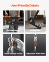 Vevor Diamond Core Drill Rig with 10 Bits Dual Speed Wet & Dry Drilling 2500W New