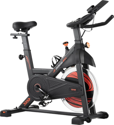 Vevor Exercise Bike Magnetic Resistance 35 Lbs Flywheel Stationary Indoor Cycling New