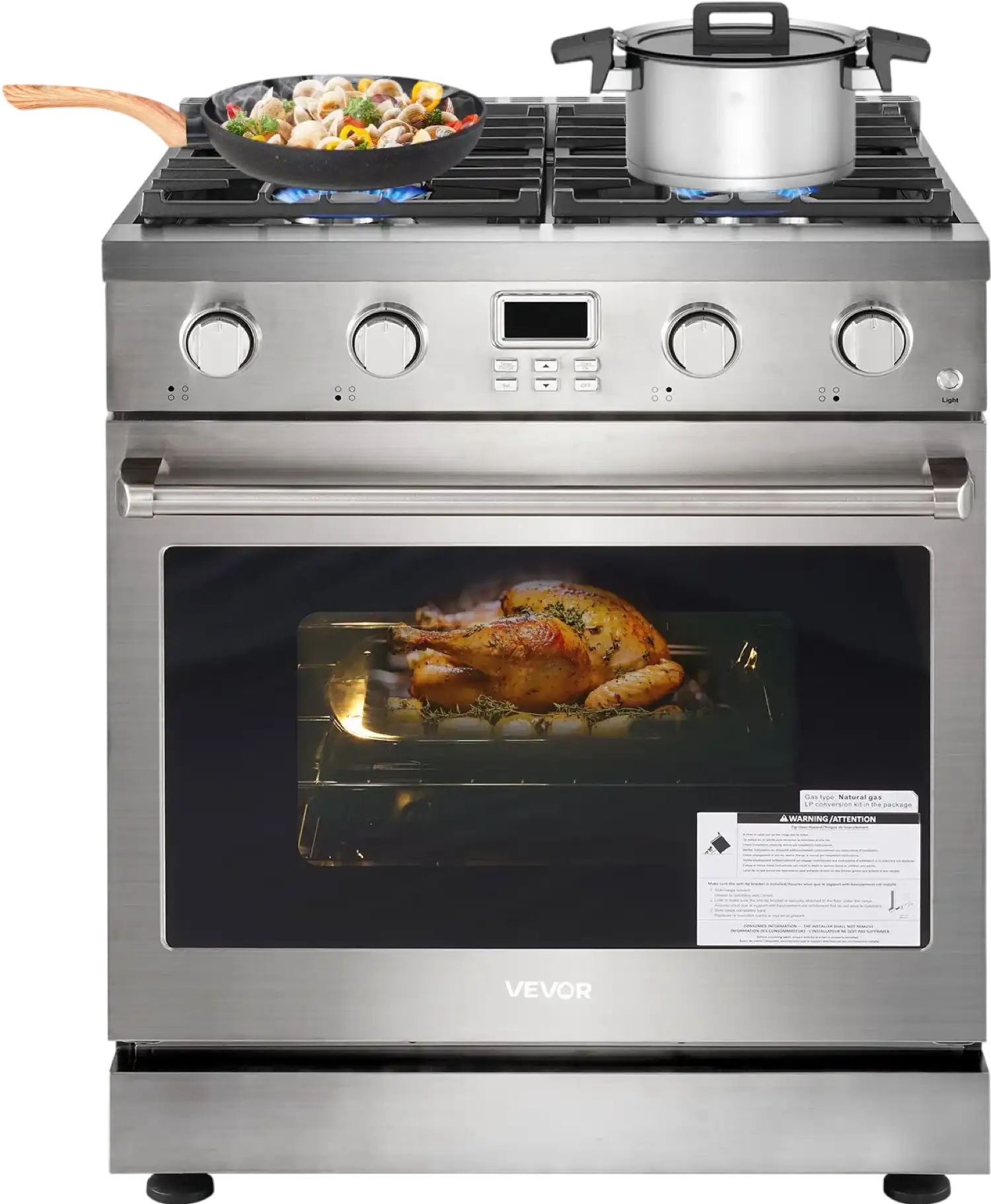 Vevor Gas Range Oven 30