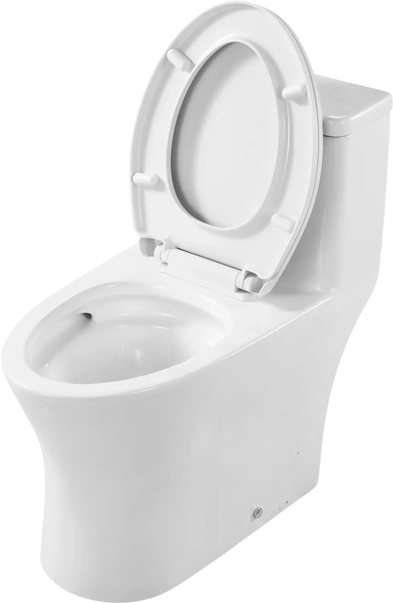 Vevor One-Piece Toilet Elongated Vortex Dual Flush 1/1.28 GPF New