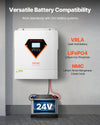 Vevor Hybrid Solar Inverter Charger 3000W 110/120V with Built-in 100A MPPT Controller New