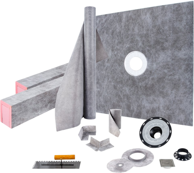 Vevor Shower Curb Install Kit Center Drain 48