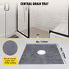 Vevor Shower Curb Install Kit Center Drain 48" x 48" with Installation Tools New
