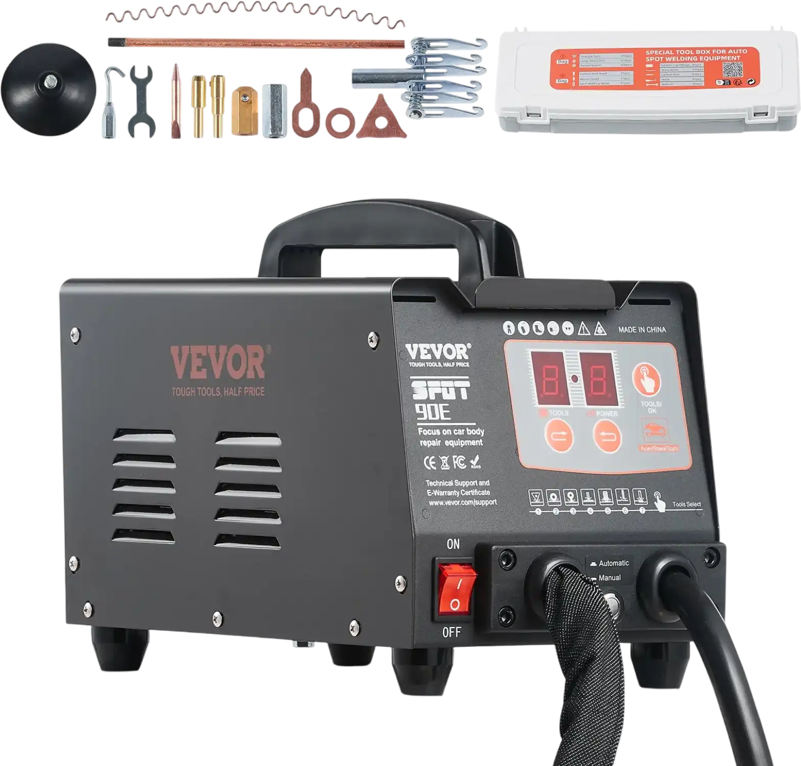 Vevor Stud Welder Dent Repair Kit with 7 Modes 3000W 220V New