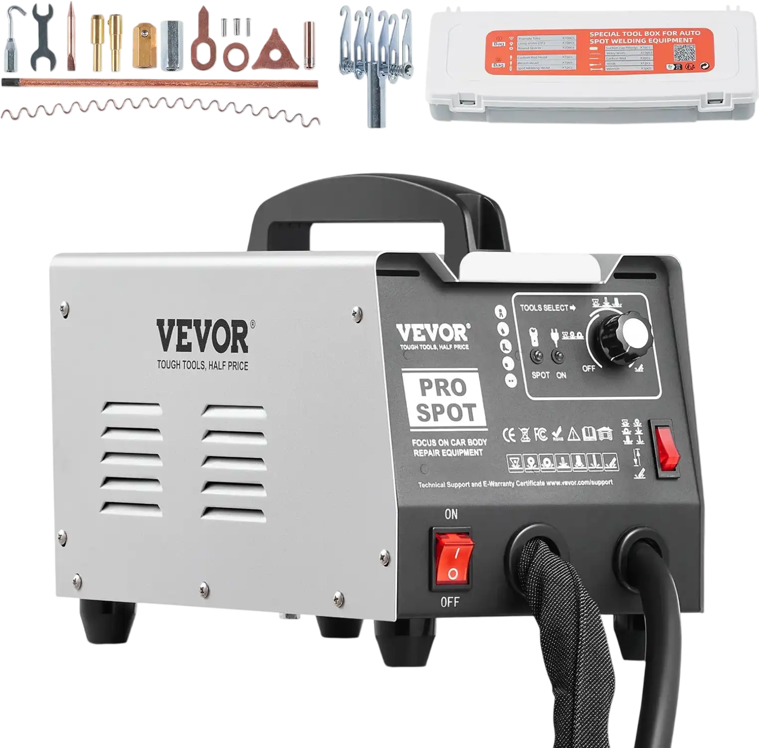 Vevor Stud Welder Dent Repair All-in-One Kit 1800W with 7 Modes New