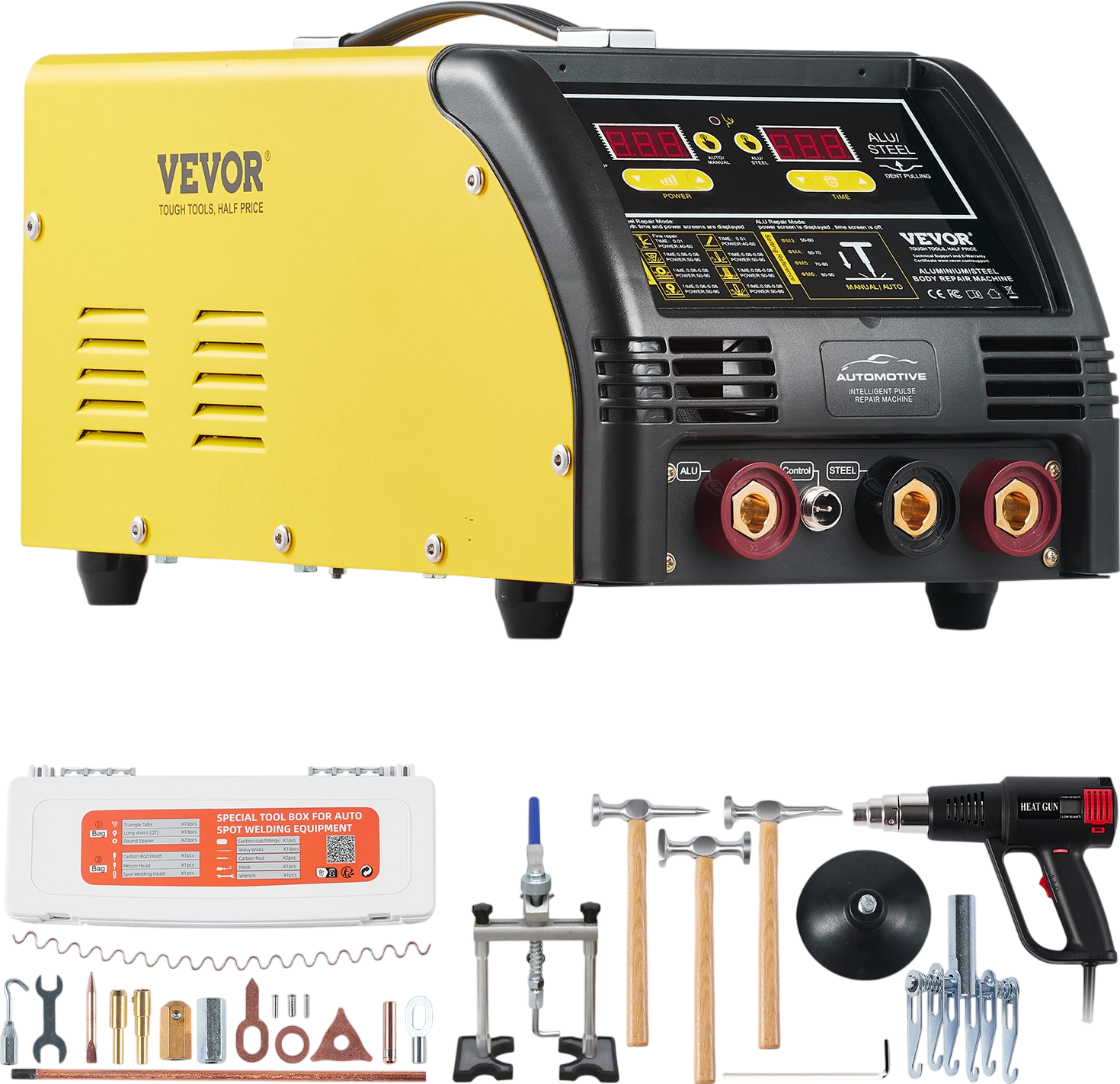 Vevor Dual Pro Stud Welder 5KW for Steel & Aluminum Panels New