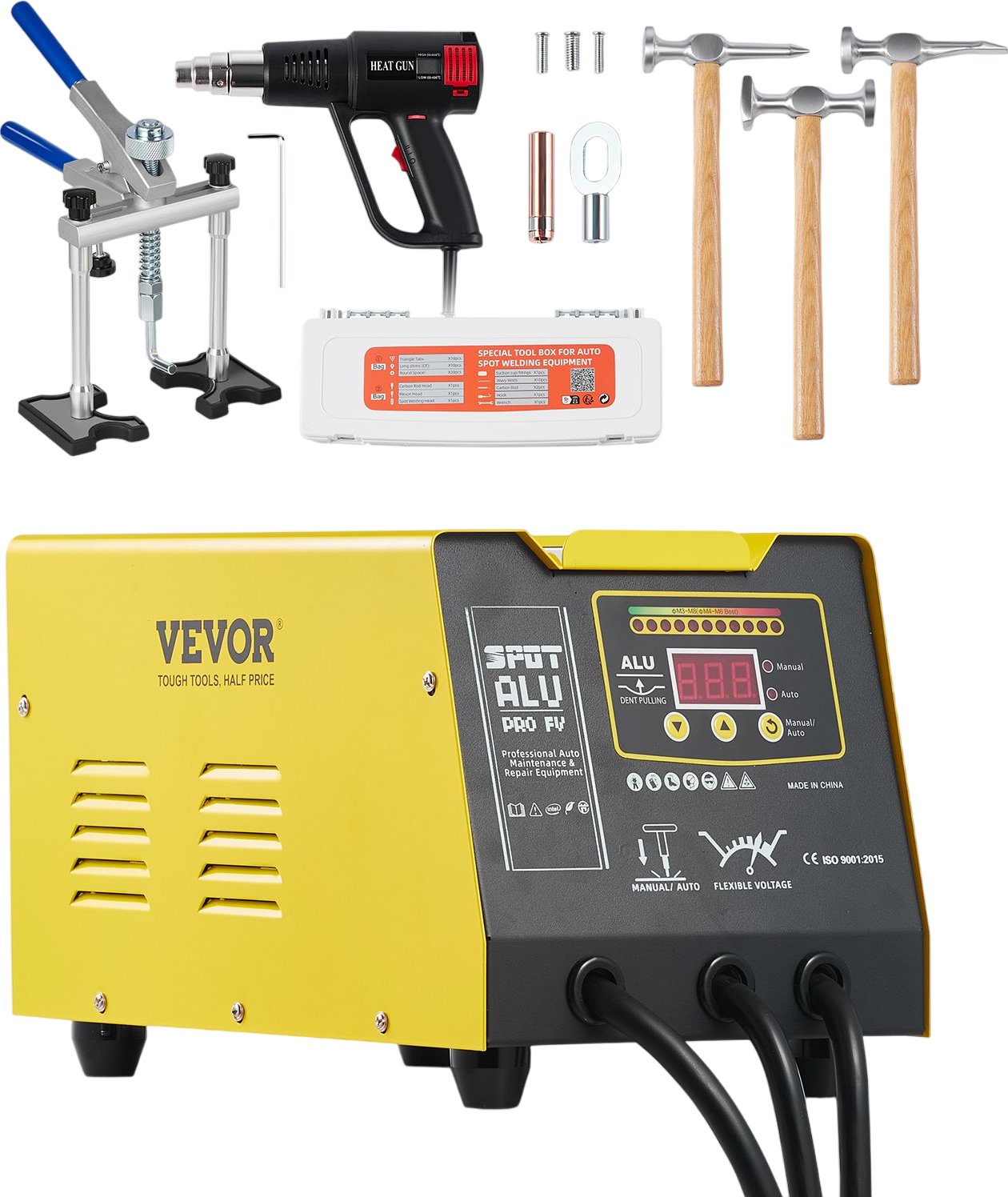 Vevor Spot Stud Welder Dent Puller 300W for Aluminum Panel Repair New