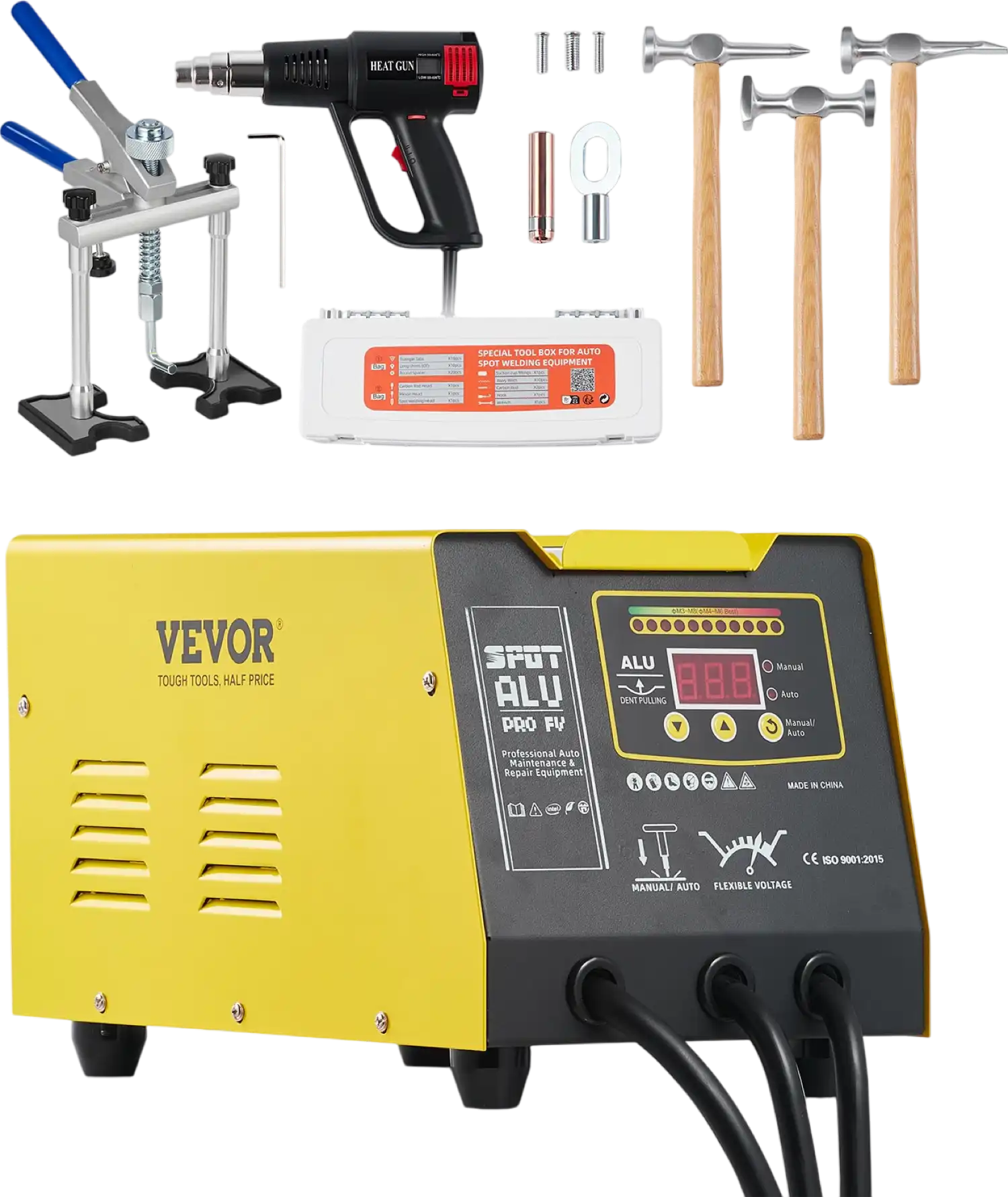 Vevor Spot Stud Welder Dent Puller 300W for Aluminum Panel Repair New
