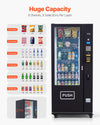 Vevor Vending Machine Refrigerated 36 Slots with ICT Bill/Coin Acceptor New