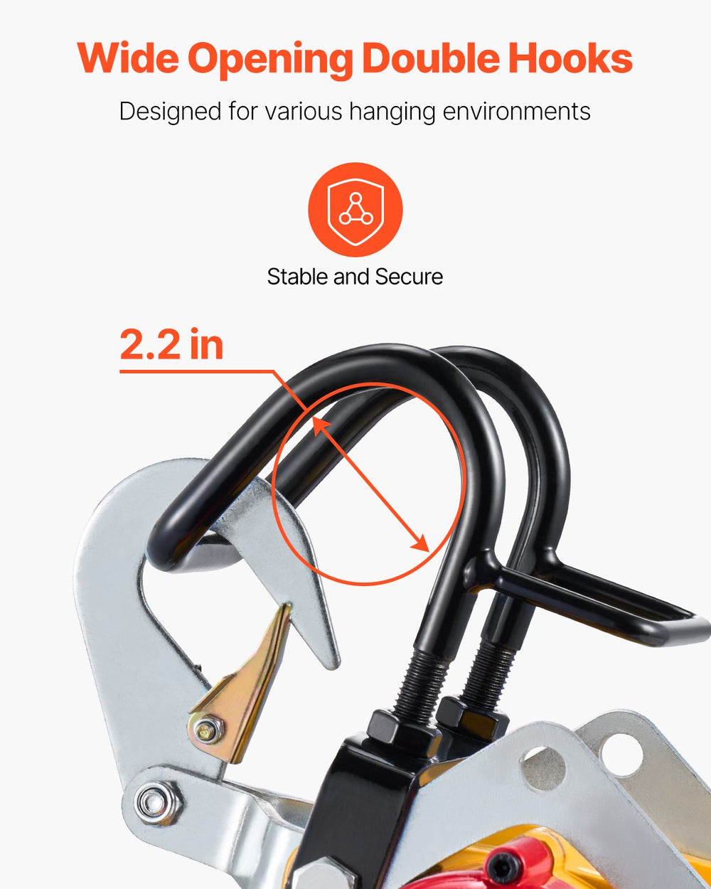 Vevor Electric Hoist Winch 1100 Lbs Capacity Wired/Wireless Remote Control New