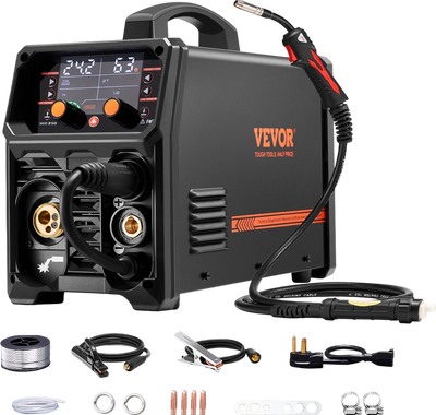 Vevor MIG Welder Multifunction Machine 250A Output Current Dual Voltage New