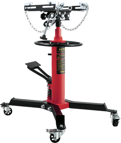 Vevor Hydraulic Transmission Jack Two-Stage with Foot Pedal 1322-1660 Lbs Capacity New
