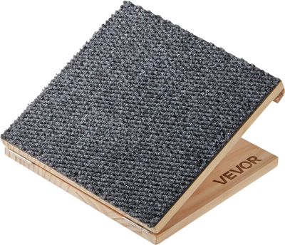 Vevor Dog Ramp Adjustable Foldable Wooden Stair-Style Pet Ramp 4-Pack 3.7