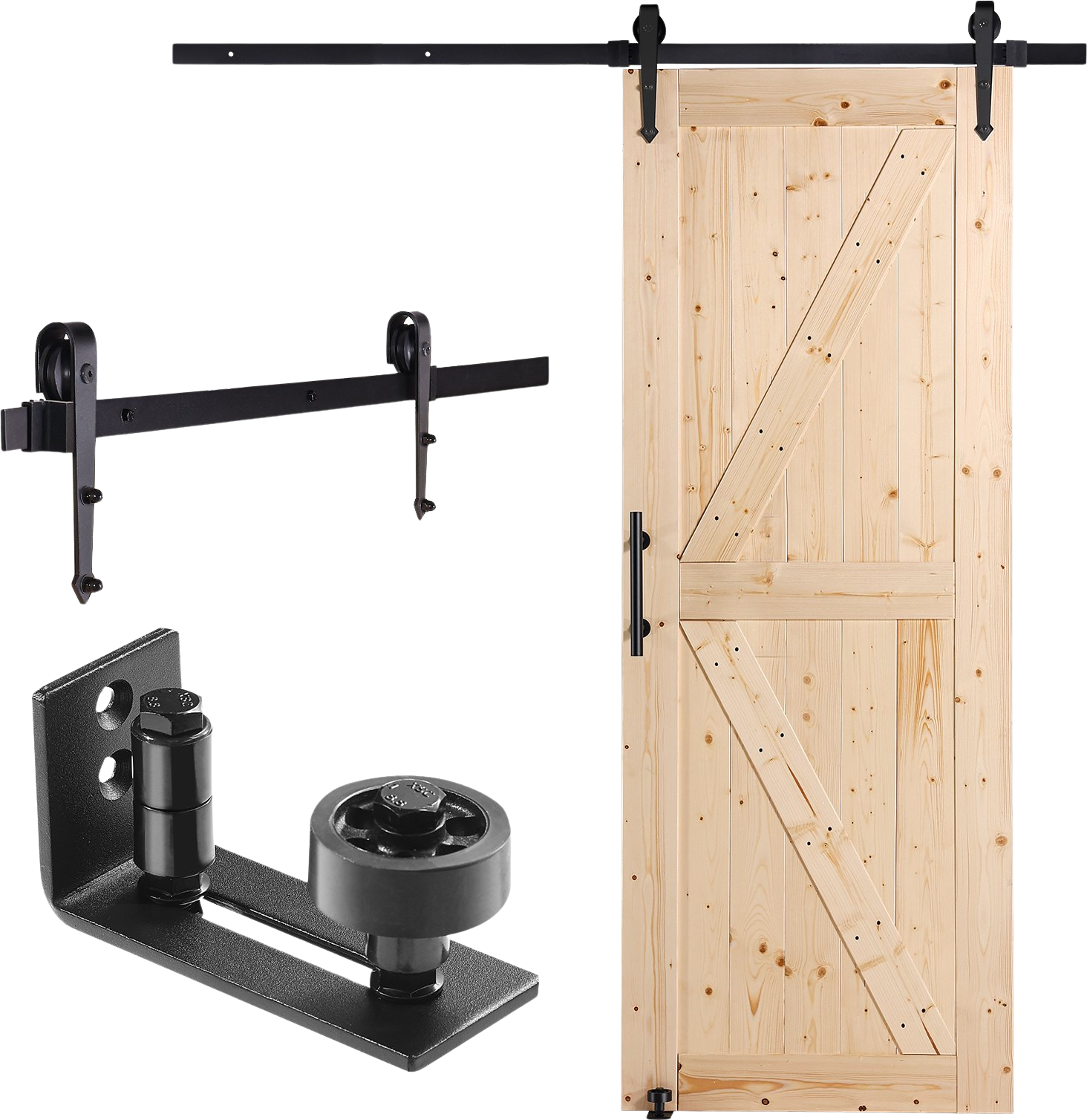 Vevor Barn Door and Hardware Kit 30