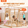 Vevor Indoor Jungle Gym 7-in-1 Toddler Playground 47.2" x 58" x 56" New