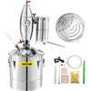 Vevor Alcohol Distiller 70L 18.5 Gal Stainless Steel Wine and Whiskey Making Home Kit New
