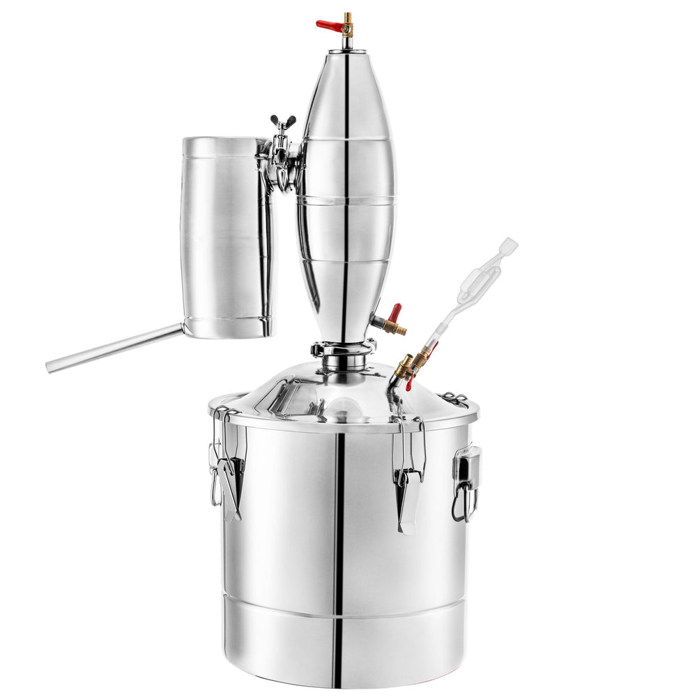 Vevor Alcohol Distiller 70L 18.5 Gal Stainless Steel Wine and Whiskey Making Home Kit New