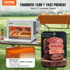 Vevor Propane Grill 1500°F Infrared Broiler with 6-Tier Rack Stainless Steel New