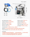 Vevor DEF Transfer Pump Kit 8 GPM for Diesel Exhaust Fluid with Bracket Auto Nozzle 110V New