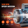 Vevor Air Compressor Motor CW/CCW Rotation 7.5 HP 230V 31.6A 3450 RPM New