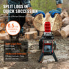 Vevor Electric Log Splitter 6.5 Ton Splitting Force 3400 RPM with 1.75 HP Motor New