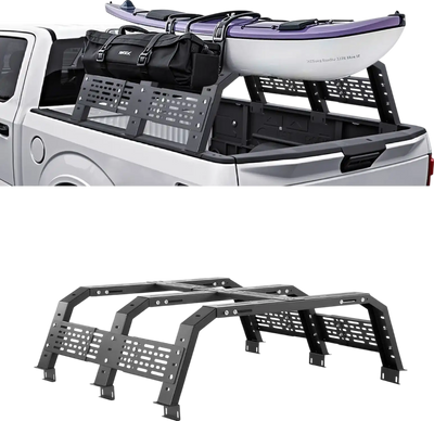 Vevor Overland Truck Bed Rack 900 Lbs Capacity for Mid-Size Pickups New