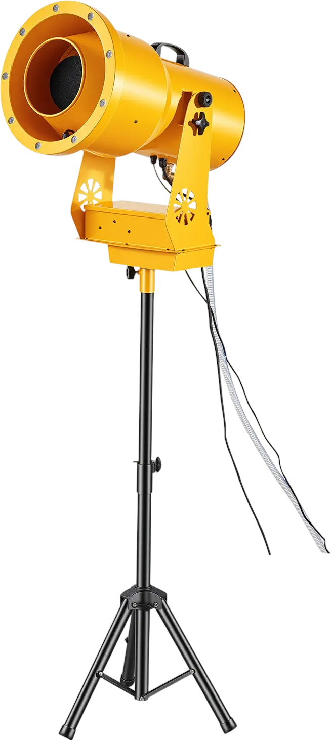 Vevor Foam Machine 16.4-23 ft. Spray Range Auto Oscillation 3-Color LEDs New