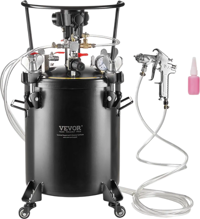 Vevor Spray Paint Pressure Pot Tank 7.5 Gal. Fully Automatic Stirring 70 PSI New