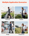 Vevor Backpack Sprayer Gas Powered 0.9 HP with 5 Gal. Tank 24 in. Wand New